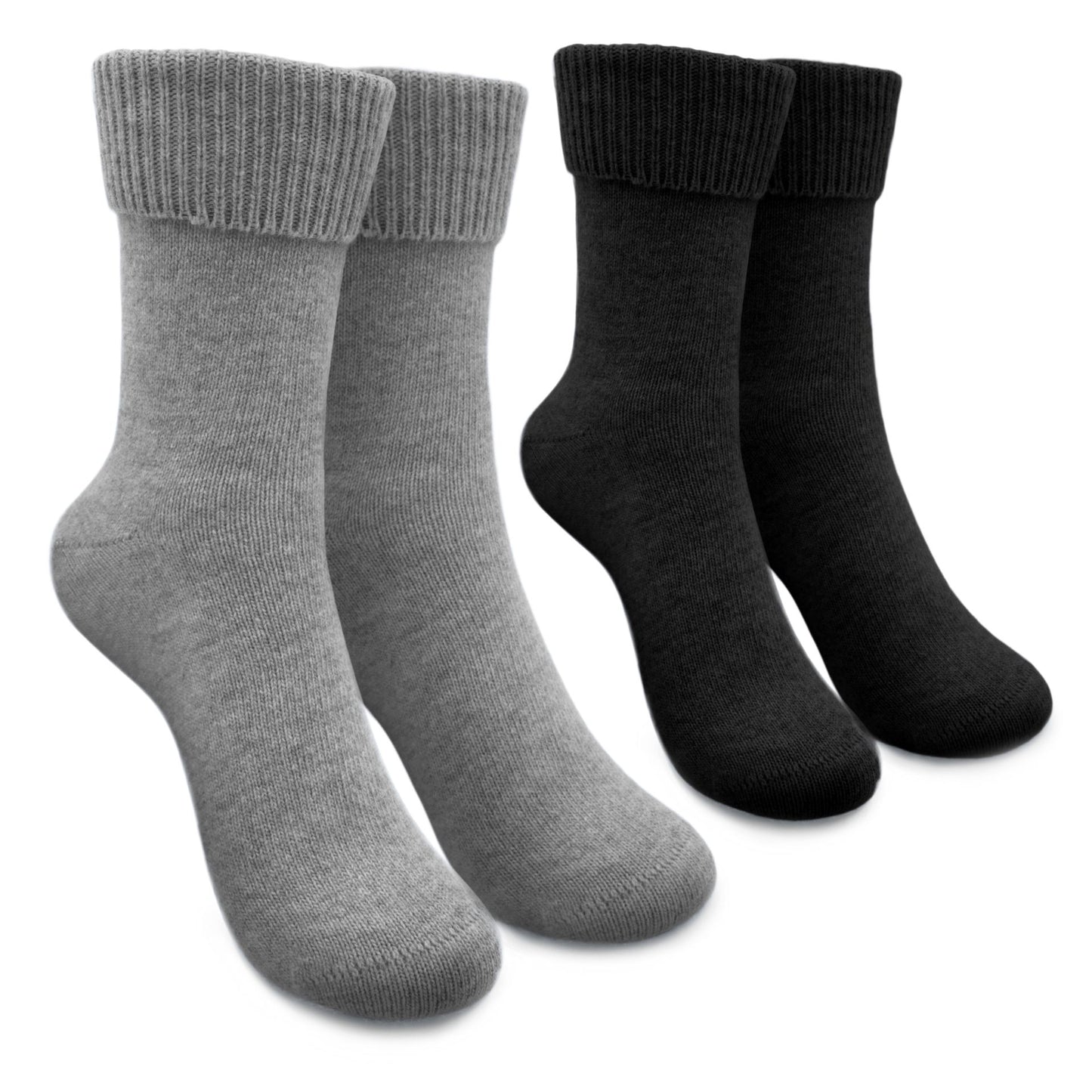 Tirol Socks Merino Herren Anthrazit/Schwarz Gr. 39-42