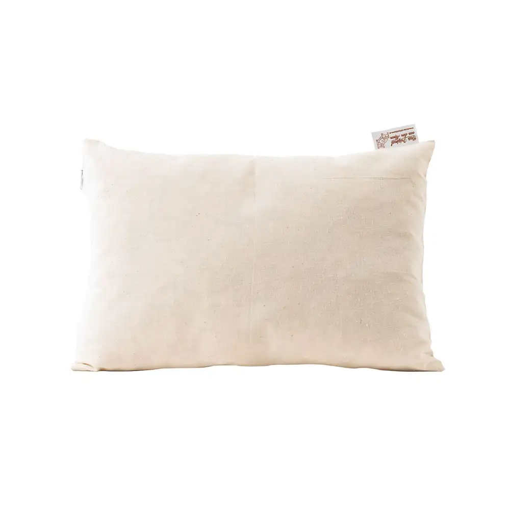 Zirben-Schlafkissen mit Schafwolle 60 cm x 40 cm