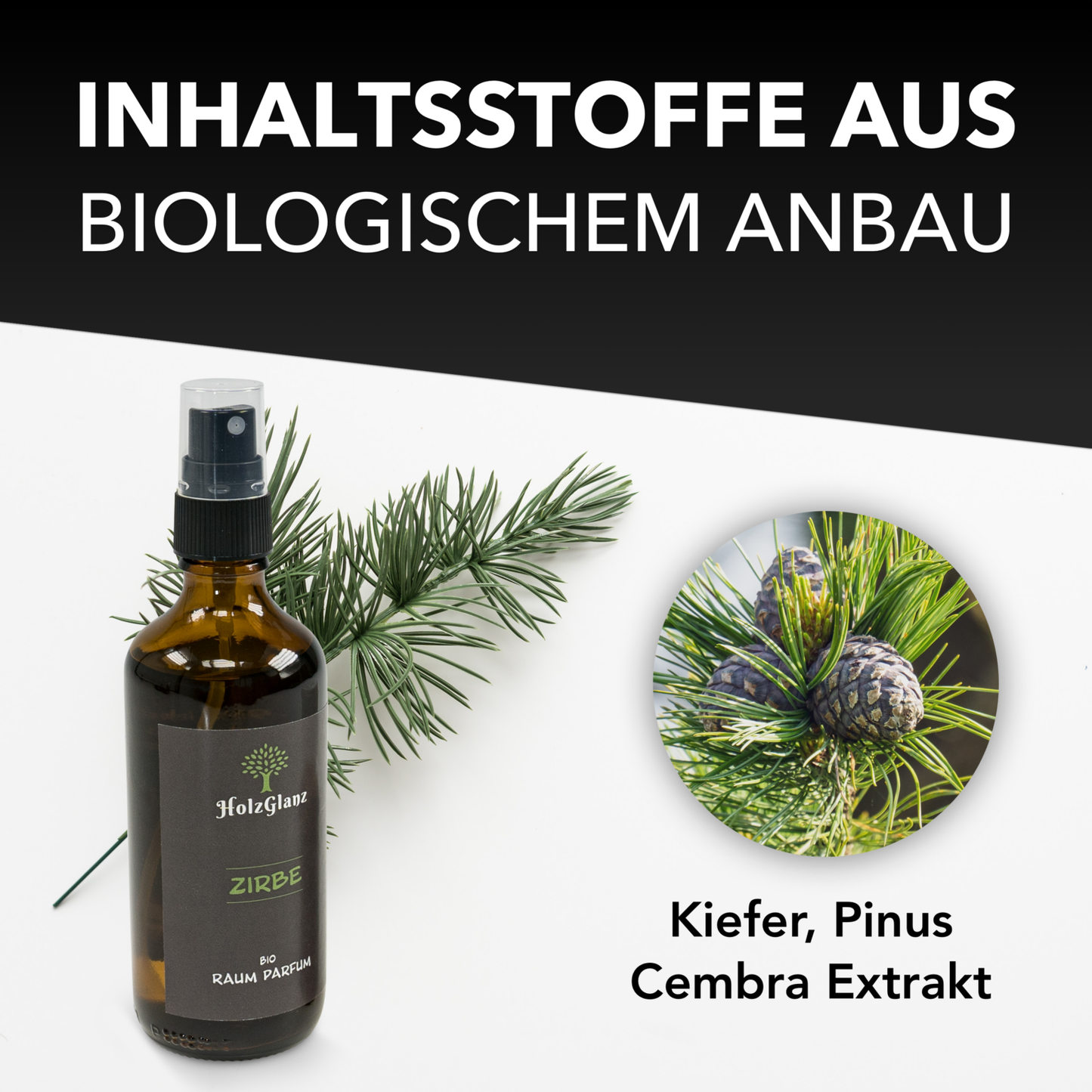 Bio Zirben Raumparfum 100ml