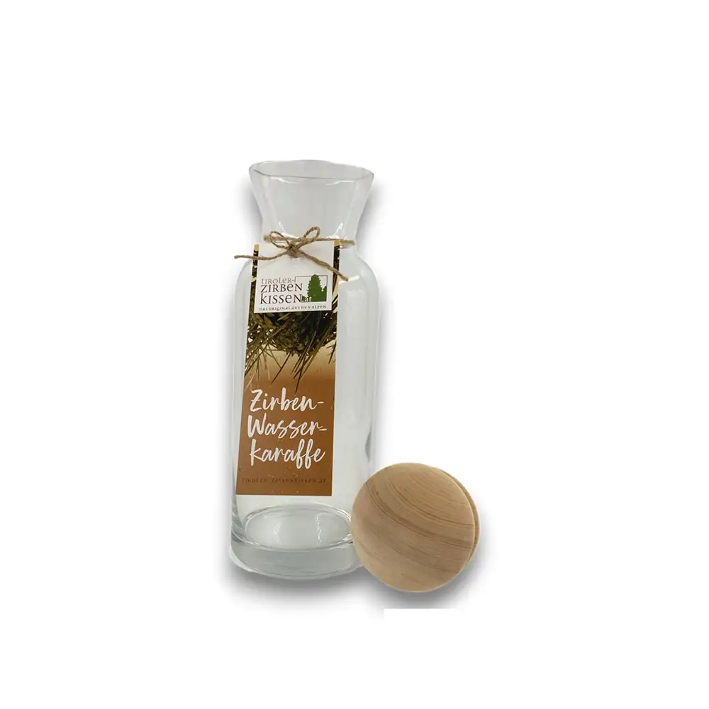 Zirben-Wasserkaraffe