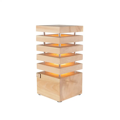 Zirben Lampe 14 x 14 x 30 cm